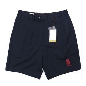 Cutter & Buck Shorts Mens 34 Navy Blue Stanford University Chino Golf Preppy NWT